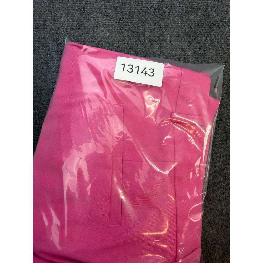 Banana Republic Ryan Women's Size 8 Pink Stretch Straight Leg Dress Pants - Picture 11 of 11